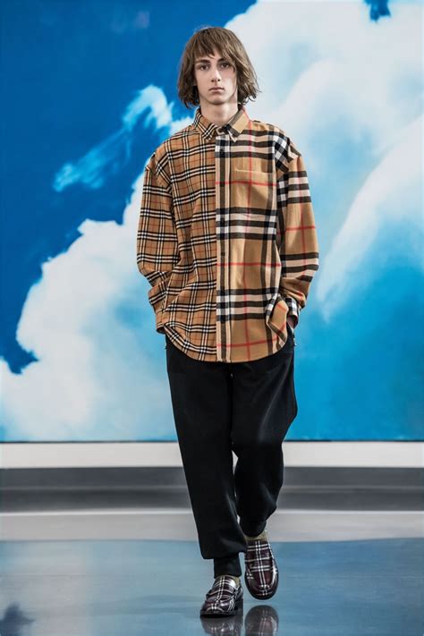 burberry x gosha hemd|Gosha Rubchinskiy x Burberry Fall/Winter 2018 .